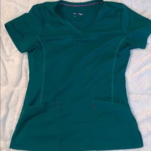 Purple Label yoga scrub top